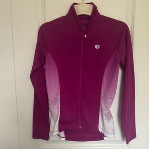 Pearl‎ Izumi Magenta and White Cycling Jacket